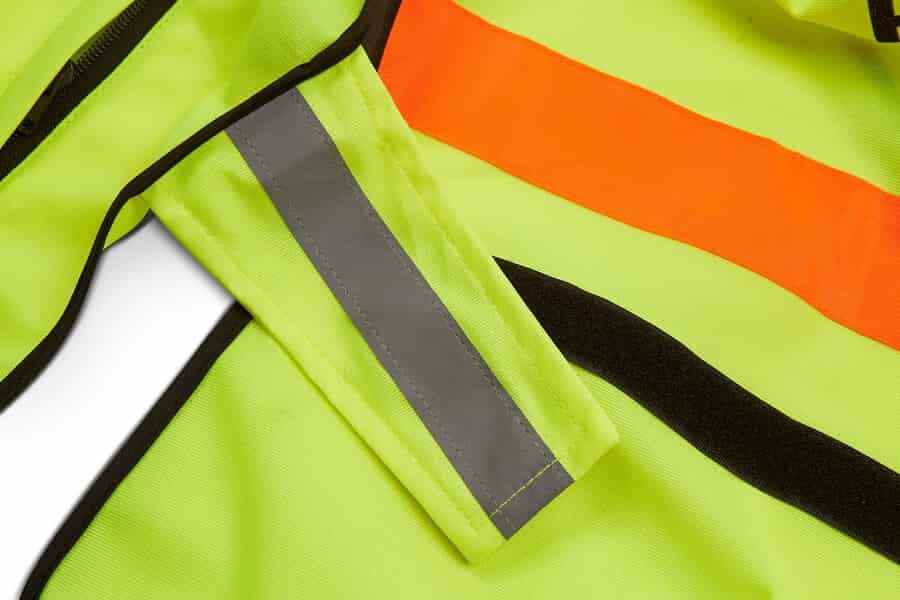 LED Reflective Running Vest Women's Men's Warning Lights Safety Equipment  (Sch